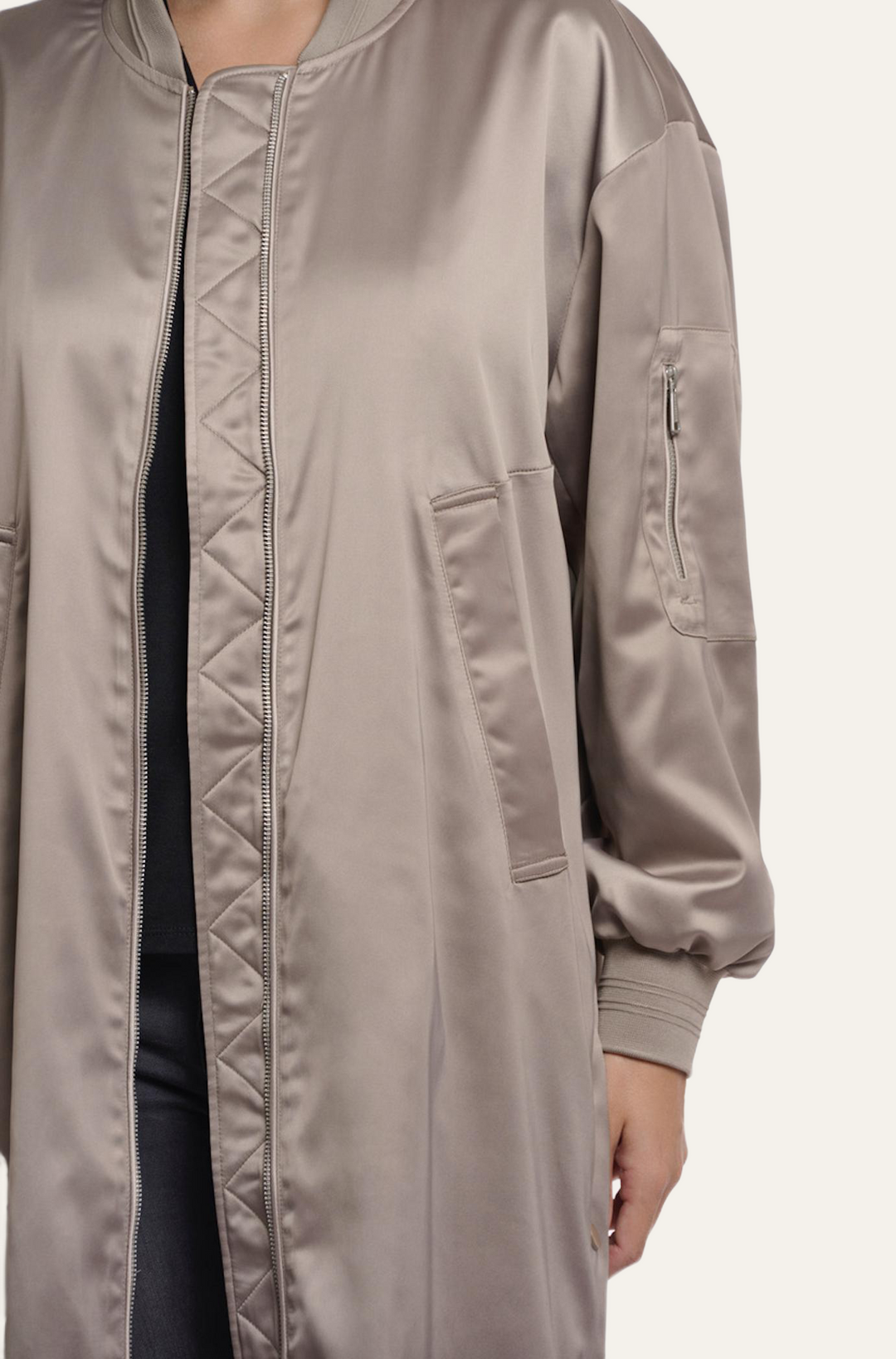 Rino & Pelle "Banner" - Long  Bomber jacket